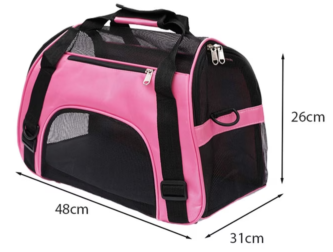 Airline-Approved Soft-Edged Pet Messenger Bag